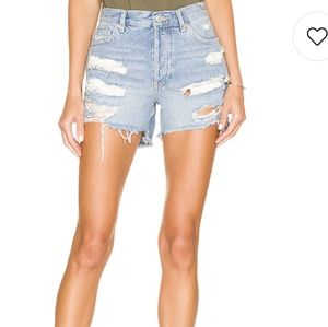 Free People Denim Shorts